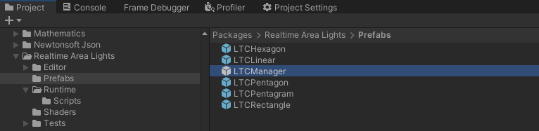 LTCLightManager Prefab