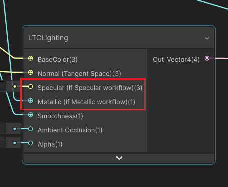 specular metallic workflow
